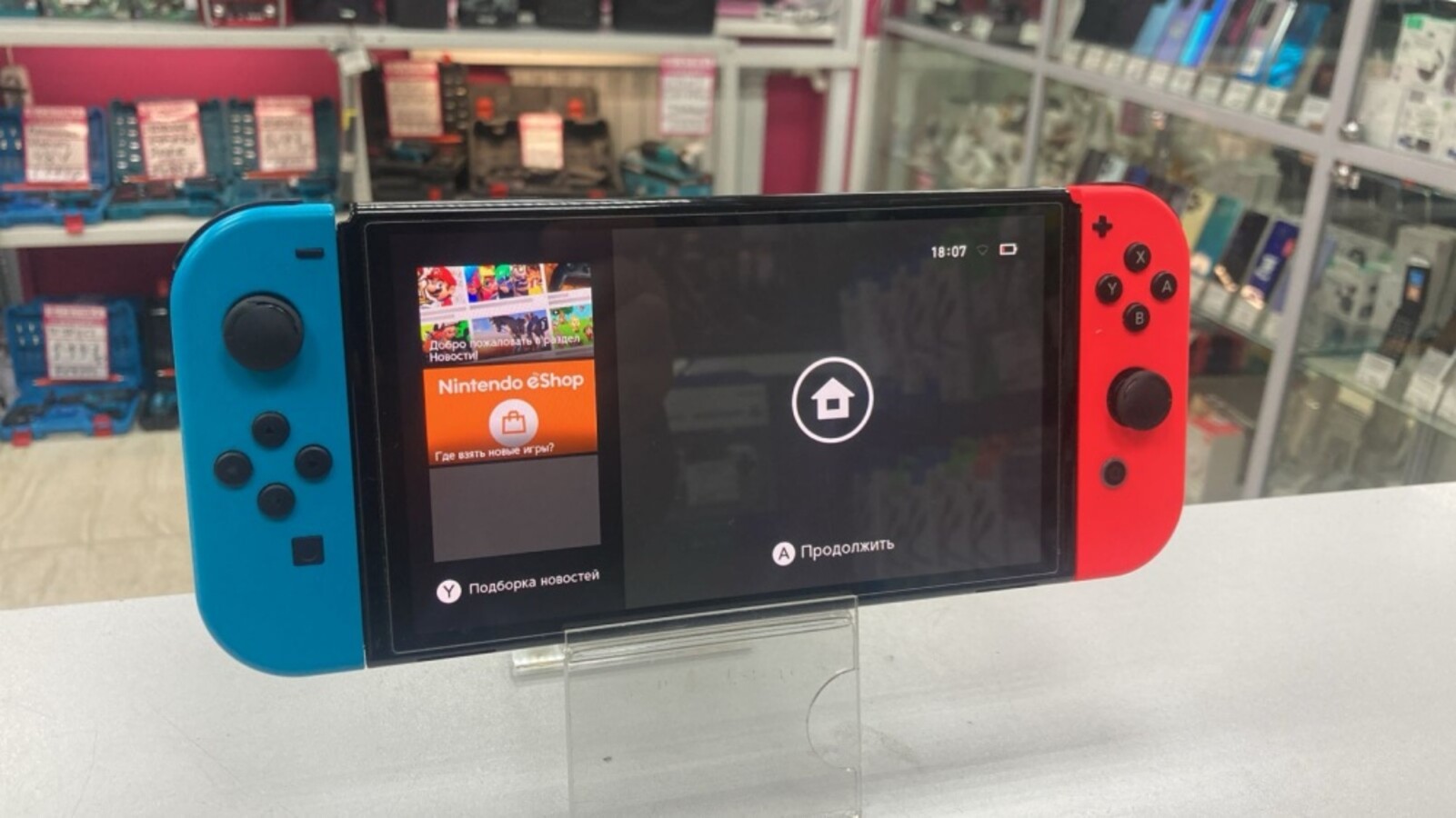 Игровая приставка Nintendo Switch oled