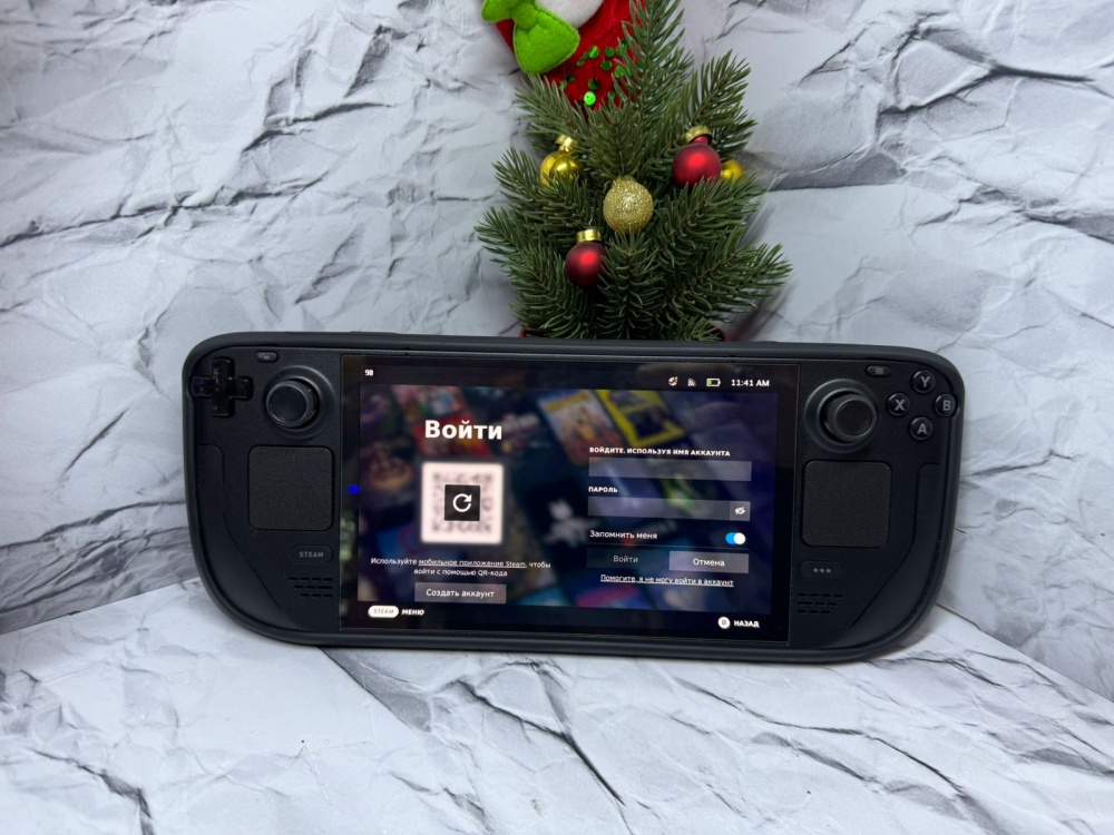 Игровая приставка steam desk Oled 500gb