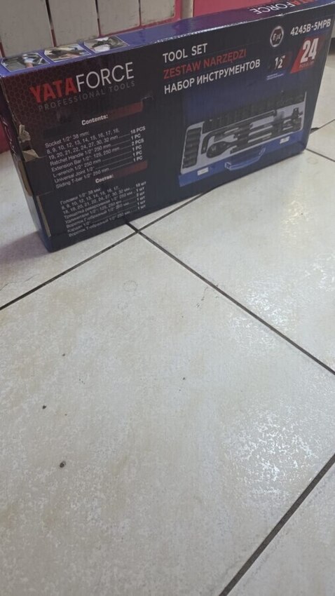 Набор инструментов 24 предмета YATAForce