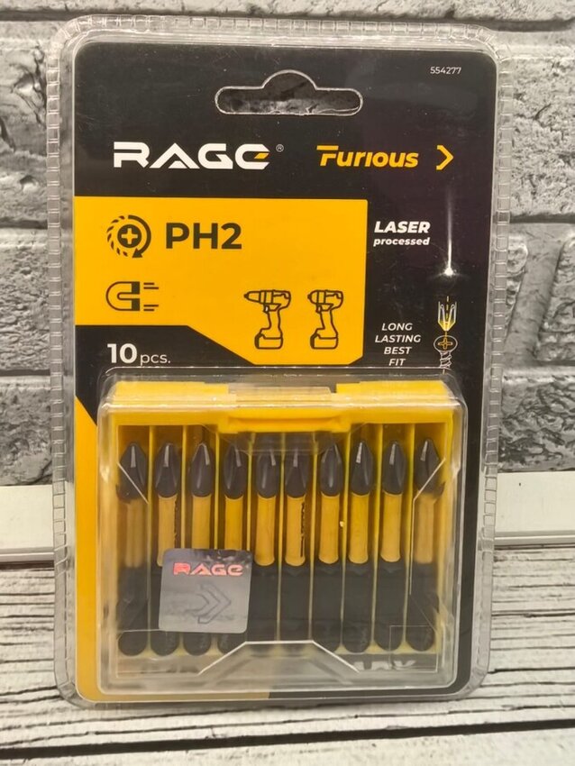 Набор бит RAGE 10шт