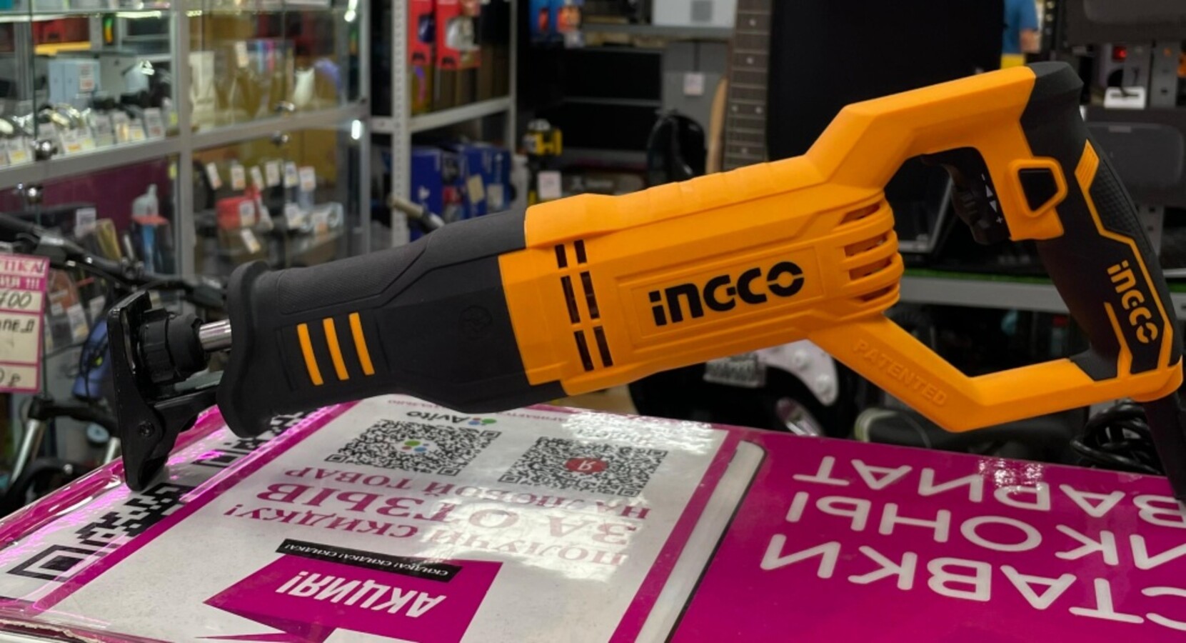 Сабельная пила ingco rs808