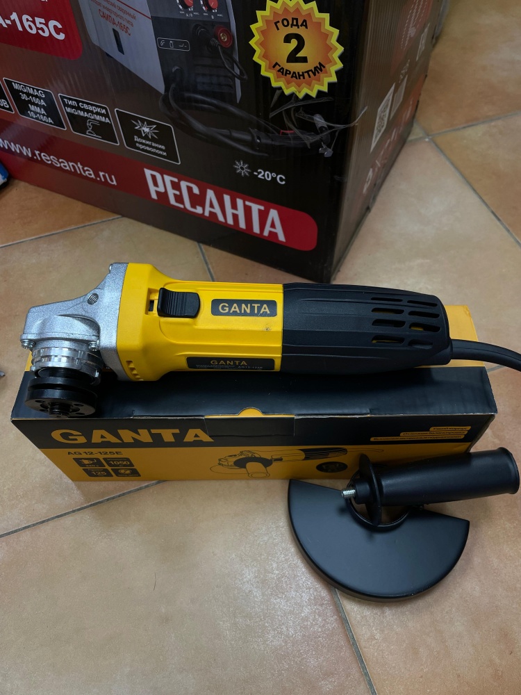 УШМ (Болгарка) GANTA 12-125E