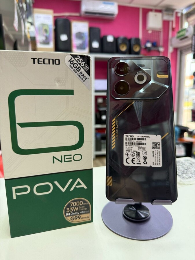 Мобильный телефон Tecno POVA 6 NEO 8/256GB