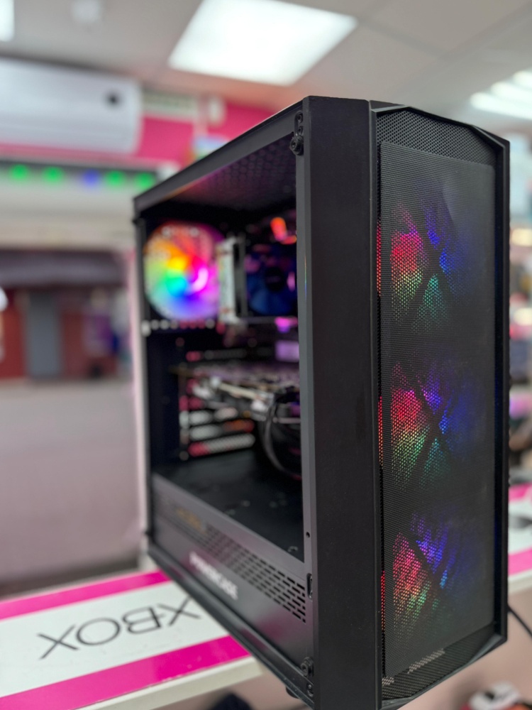 Системный блок Powercase AMD Ryzen 5 4600G 12*3.70GHz/16 GB RAM/512 GB M2 SSD/Radeon RX 580 8GB