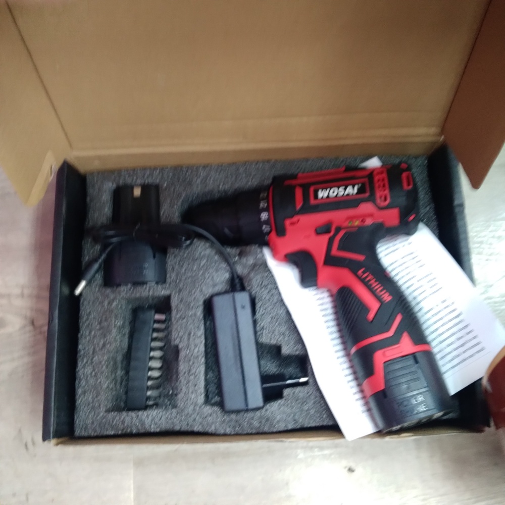 Шуруповерт Wosal 3016 18в