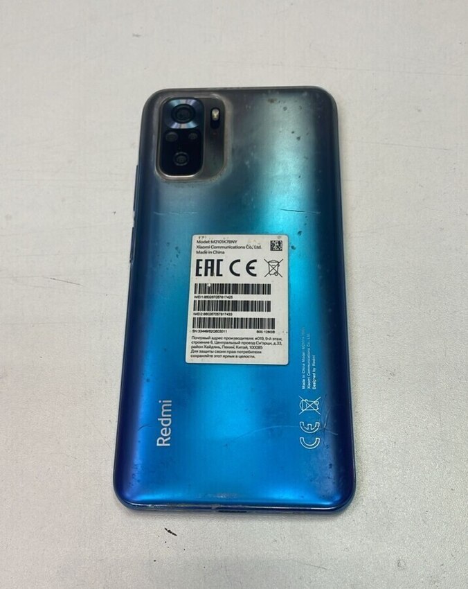 Смартфон Xiaomi Redmi note 10S 6/128