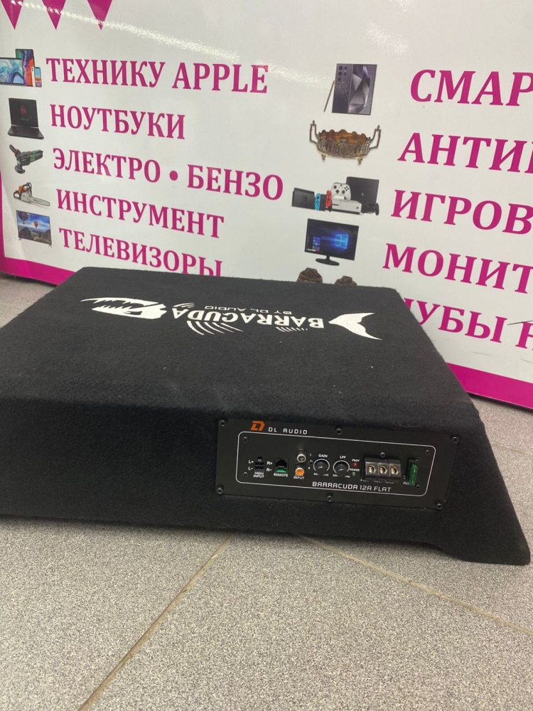 Автосабвуфер др марка DL audio Barracuda 12a Flat