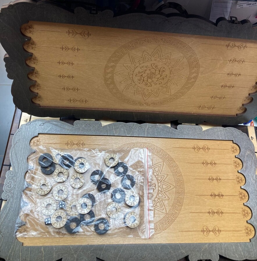 Нарды ручной работы