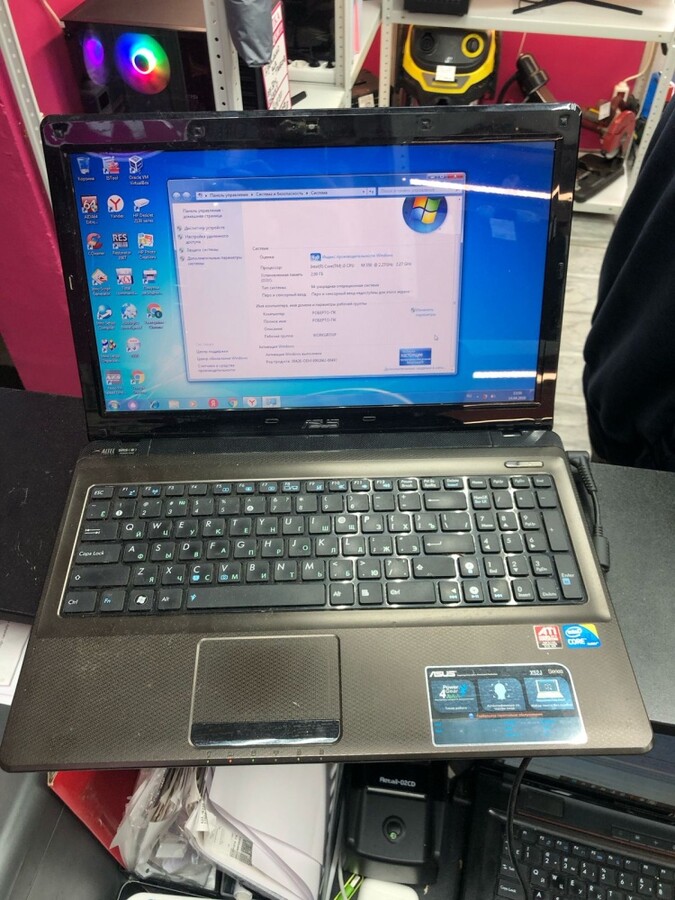 Ноутбук ASUS X52J
