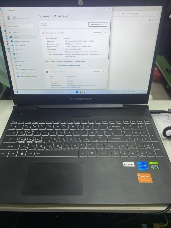 Ноутбук Thunderobot 911 air xs d