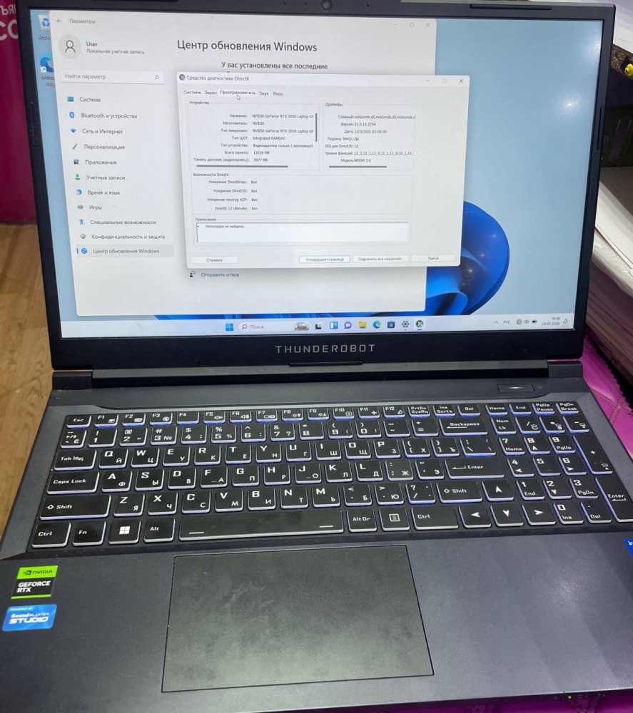 Ноутбук Thunderobot 911S Core 15.6"