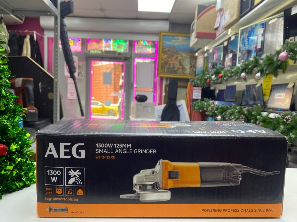 УШМ (Болгарка) Aeg 13-125xe