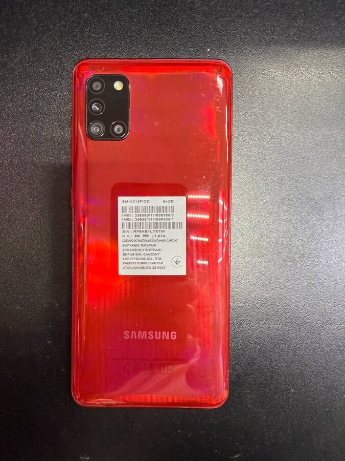 Смартфон Samsung A31 4/64