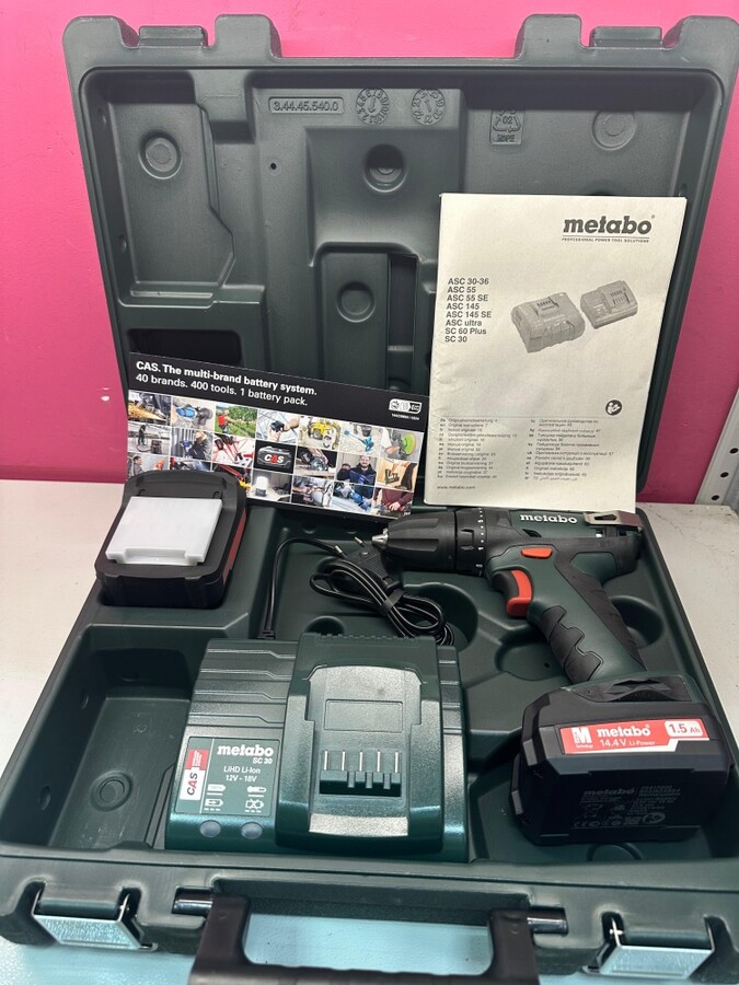 Шуруповерт METABO 14.4V