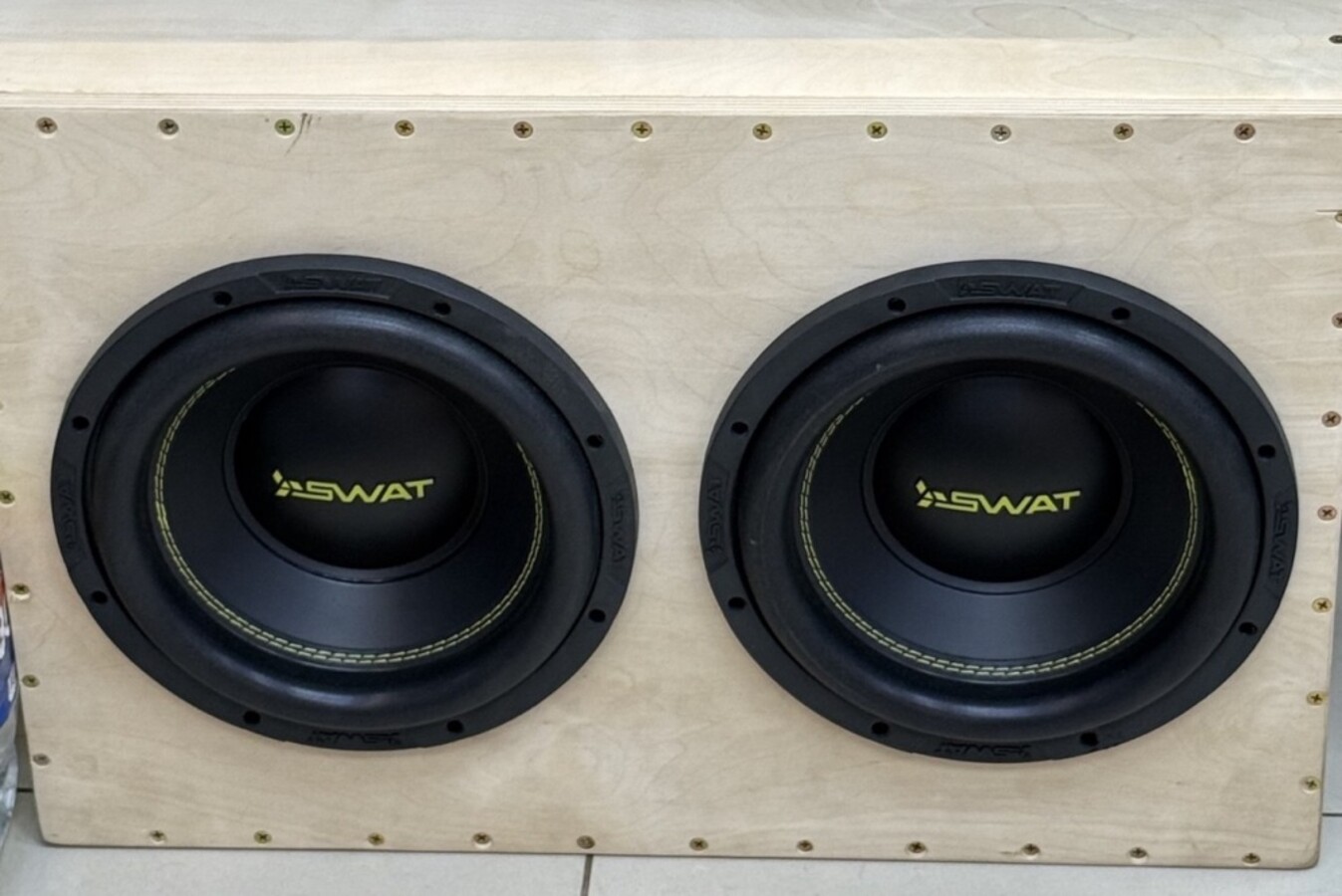 Автосабвуфер SWAT m10 400w x2