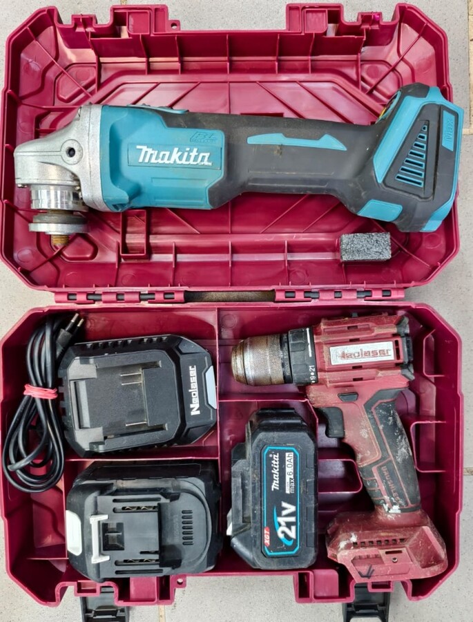 Шуруповерт NEOLASER NCDB-50 _УШМ MAKITTA 125 2AKB